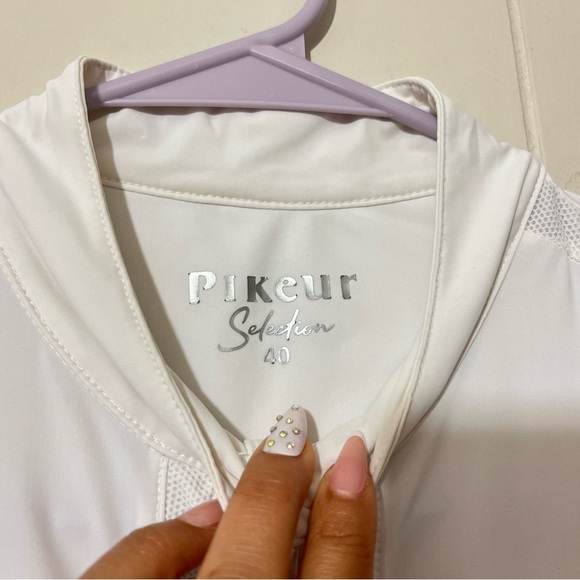 Pikeur Equestrian Riding Sinja Long Sleeve White Size 40 - Picture 3 of 10